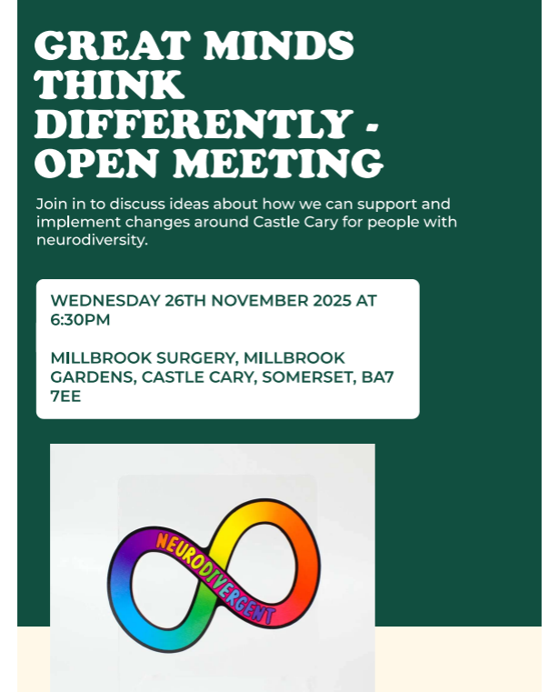 Great Minds Think Differently – Open Meeting